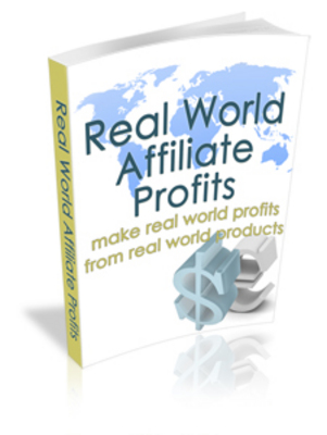 Product picture Real World Affiliate Profits: Master Resale Rights 0.95$